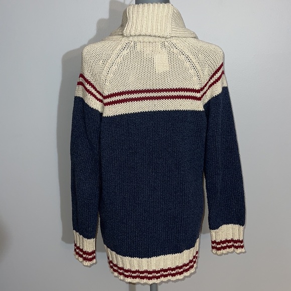 Cotton Country Oversized Button Up Knit Carlton Cardigan - Picture 7 of 14